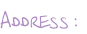 Address :
